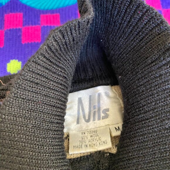 Vintage Wool Sweater Lot Bundle (3) - COOGI, Nils, Obermeyer Sport - Picture 10 of 16